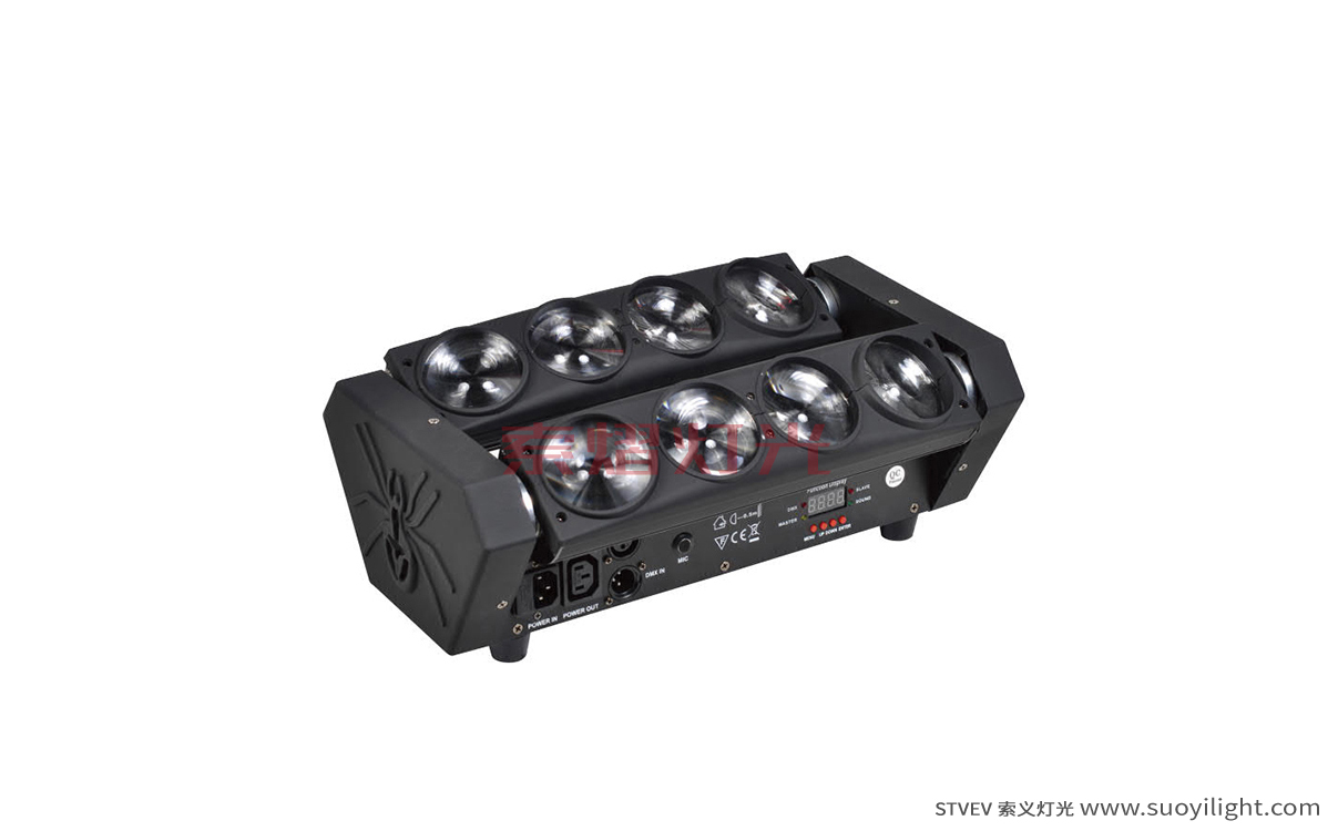 MongoliaDouble Row 4 Blinder LED Spiders Light 