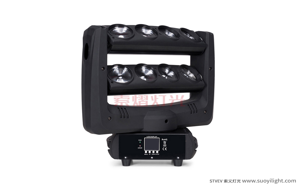 MongoliaLED Double Row Moving Head Spider Light
