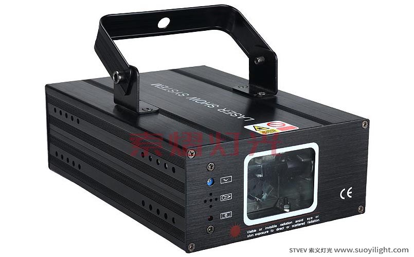 MongoliaSingle Green Laser Light